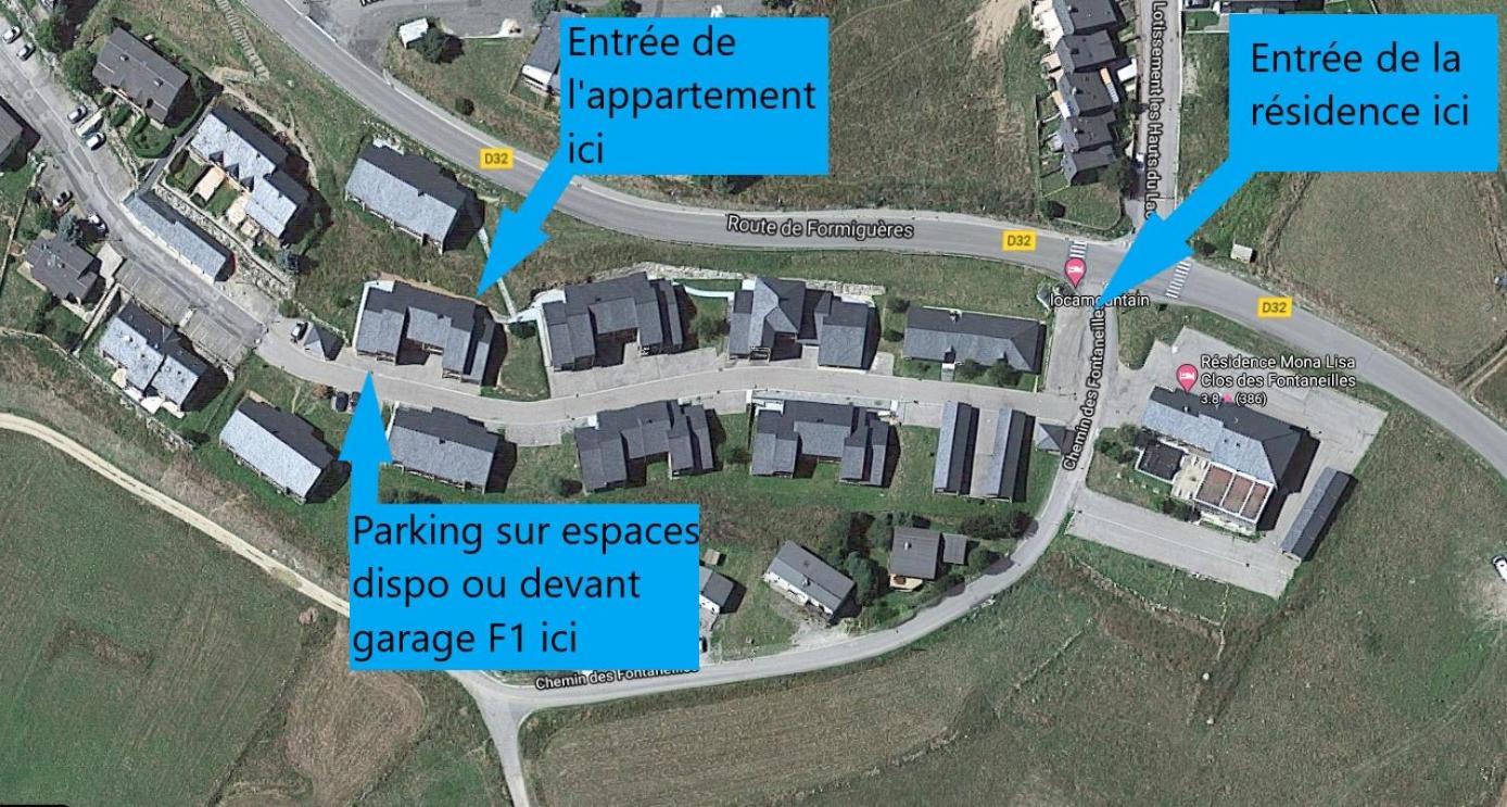 Apartmán Lou Castelou - T3 Cosy - Chromecast Tv Les Angles  Exteriér fotografie